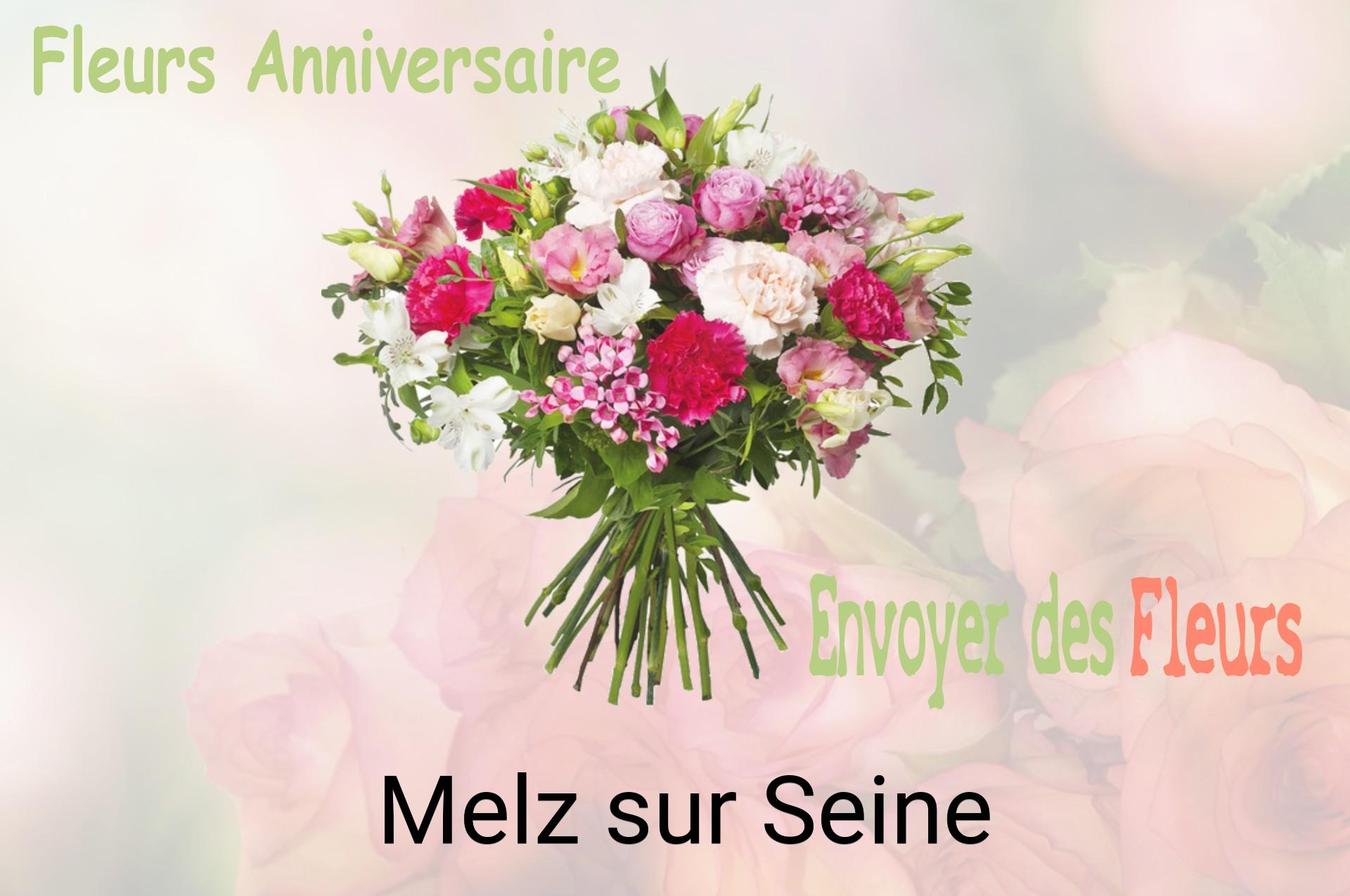 Bouquet de fleurs d’anniversaire livré à Melz-sur-Seine