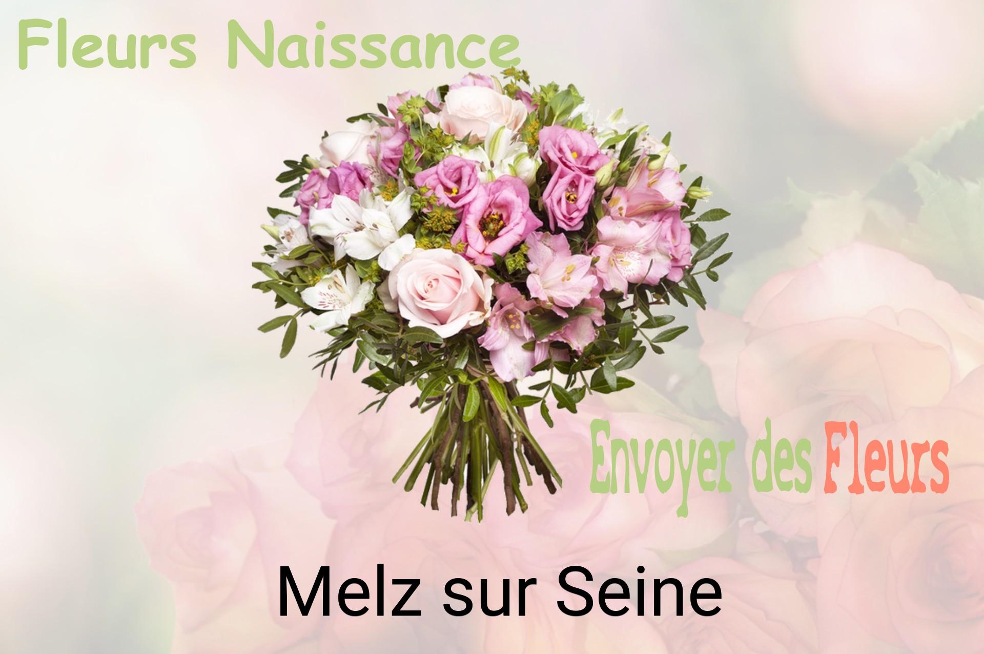 Bouquet de fleurs de naissance livré à Melz-sur-Seine